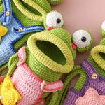 The cozy duo crochet knitting yarn home decoration