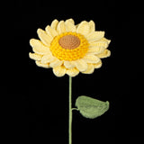 All-in-One Sunflower Crochet Kit | Perfect Handmade Gift for Festivals & Home Decor