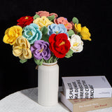 Crochet Flowers Closed Tulip