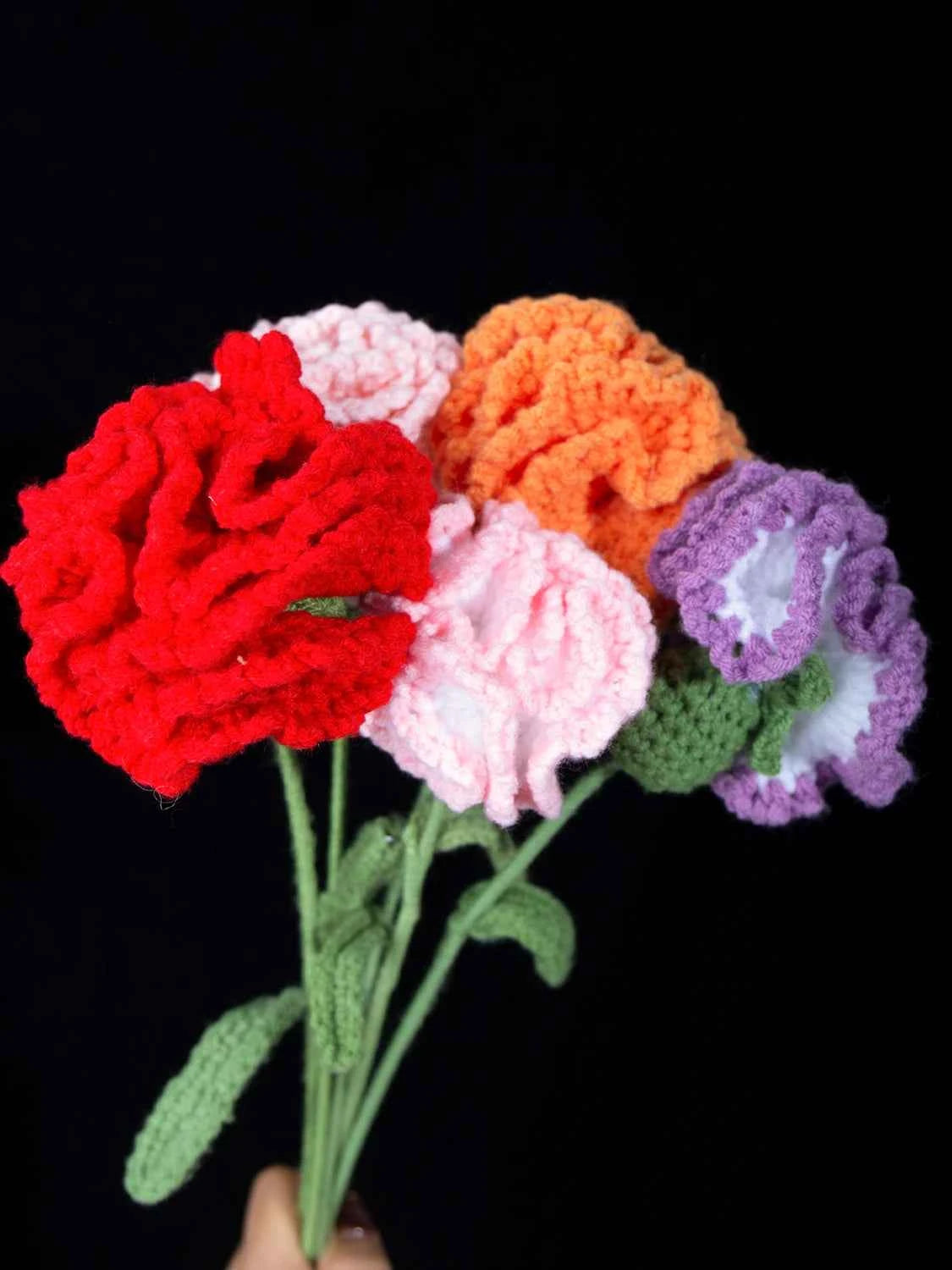 Everlasting Carnation Crochet DIY Kit