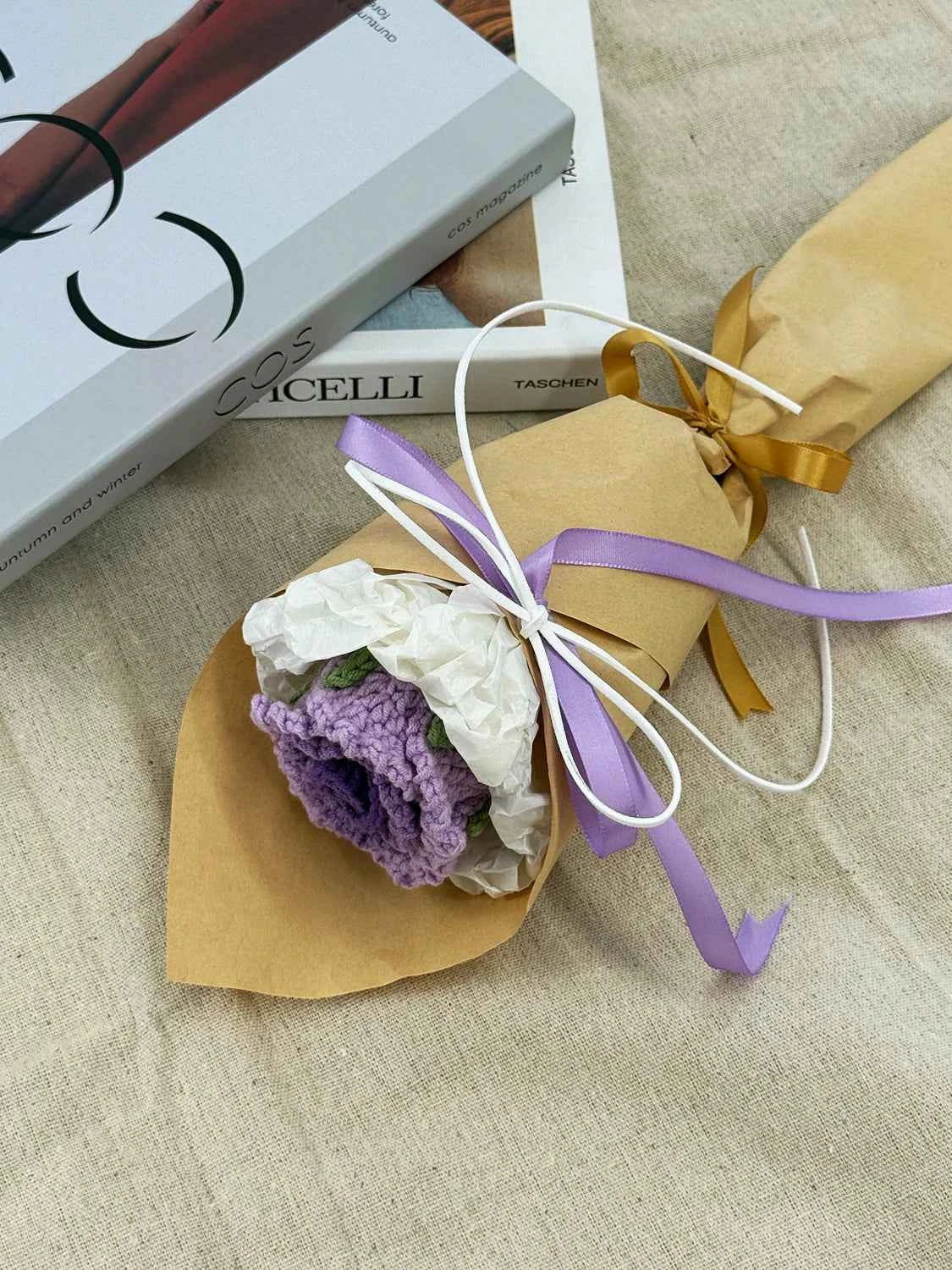 Handmade Single Roselle Rose | Meeting Bouquet