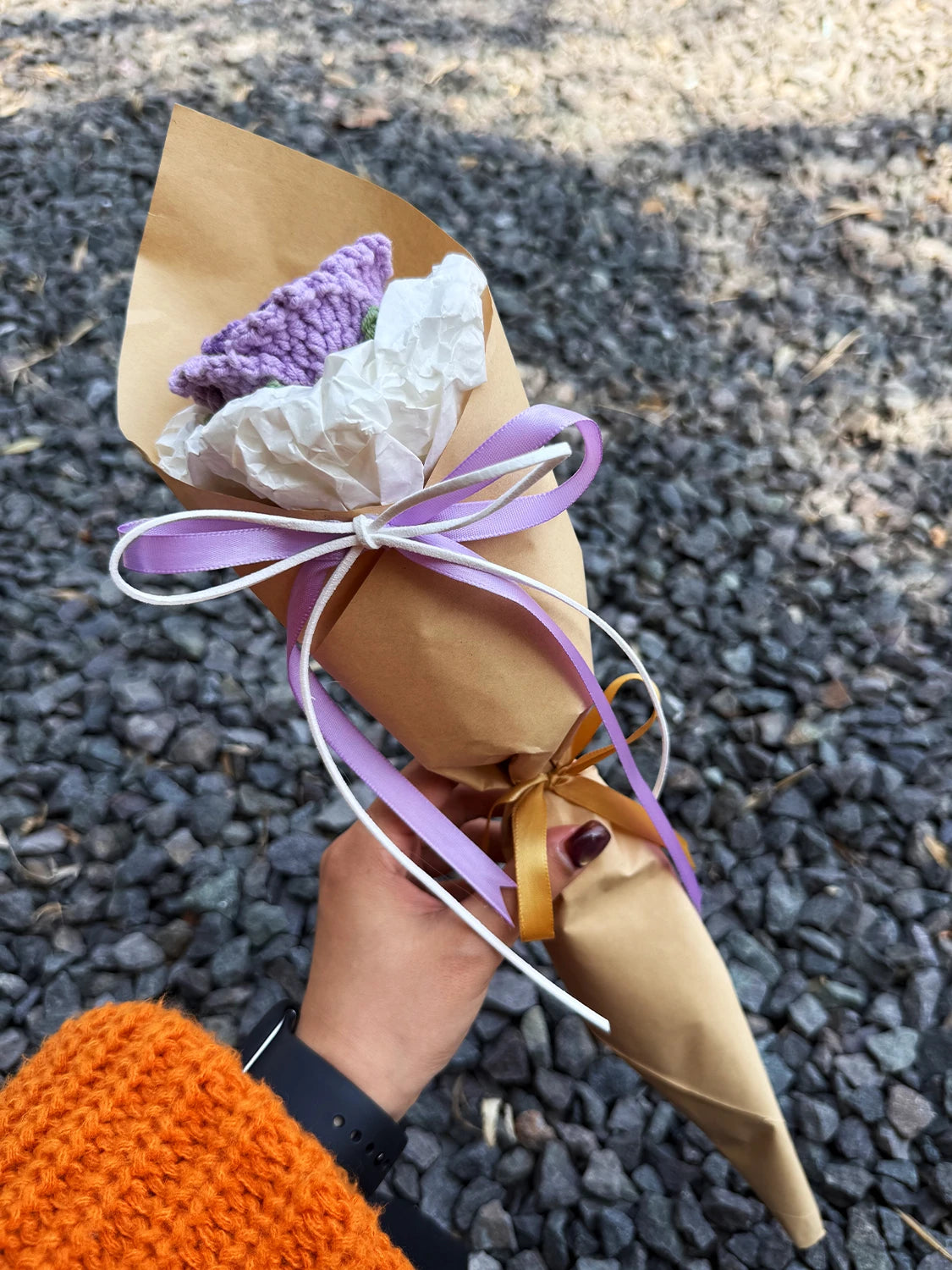 Handmade Single Roselle Rose | Meeting Bouquet