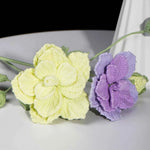 Luxury Crochet Rose & Peony Mix Bouquet - Reusable Floral Home Decor