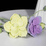Luxury Crochet Rose & Peony Mix Bouquet - Reusable Floral Home Decor