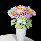 Amigurumi Peony Bouquet | Unique Handcrafted Gift for Anniversaries