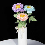 Amigurumi Peony Bouquet | Unique Handcrafted Gift for Anniversaries