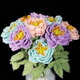 Amigurumi Peony Bouquet | Unique Handcrafted Gift for Anniversaries