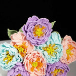 Amigurumi Peony Bouquet | Unique Handcrafted Gift for Anniversaries