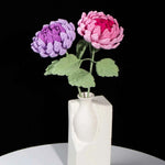 Artisanal Crochet Dahlia Single Stem