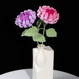 Artisanal Crochet Dahlia Single Stem