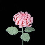 Artisanal Crochet Dahlia Single Stem