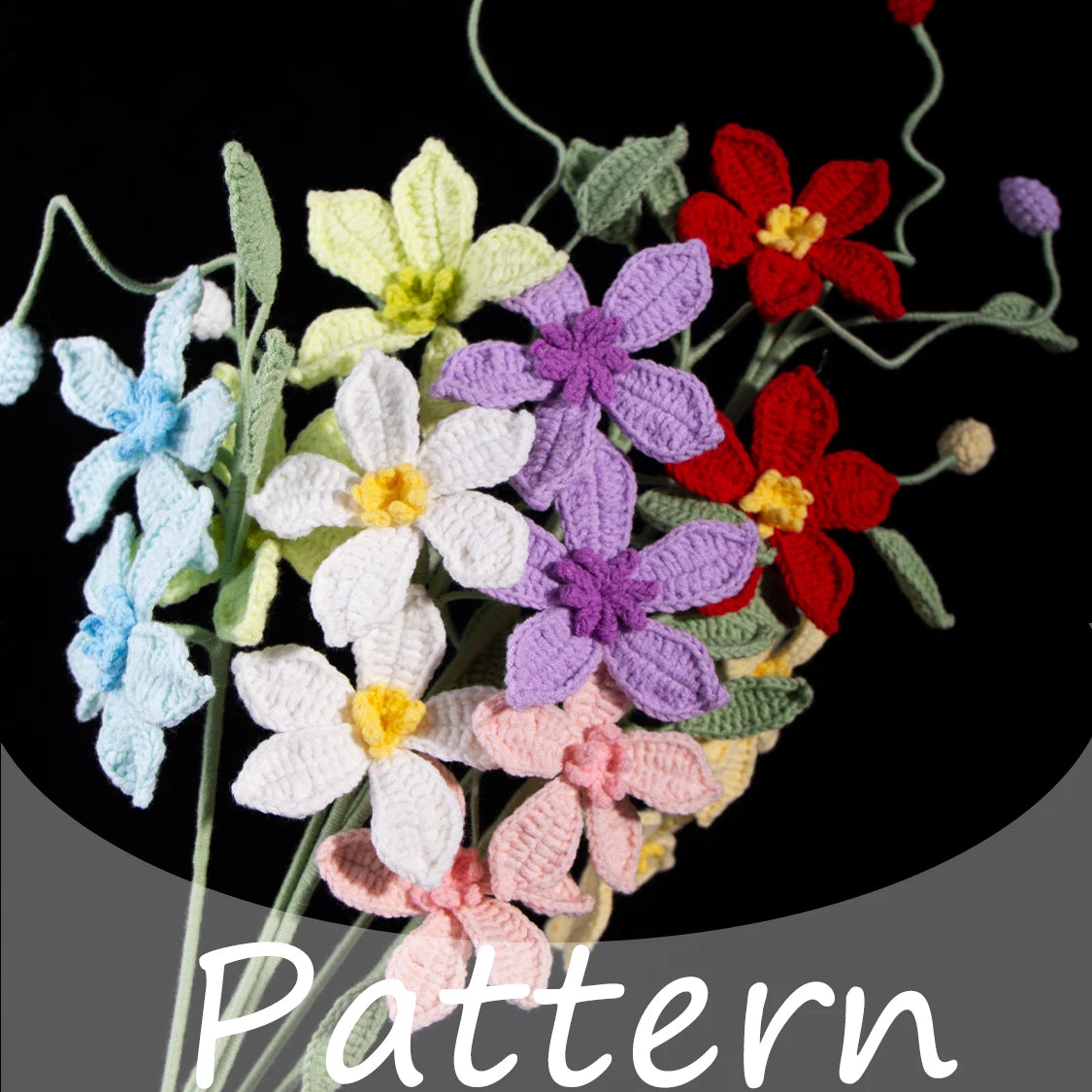 DIY Clematis Crochet Flower Kit - The Cozy Duo