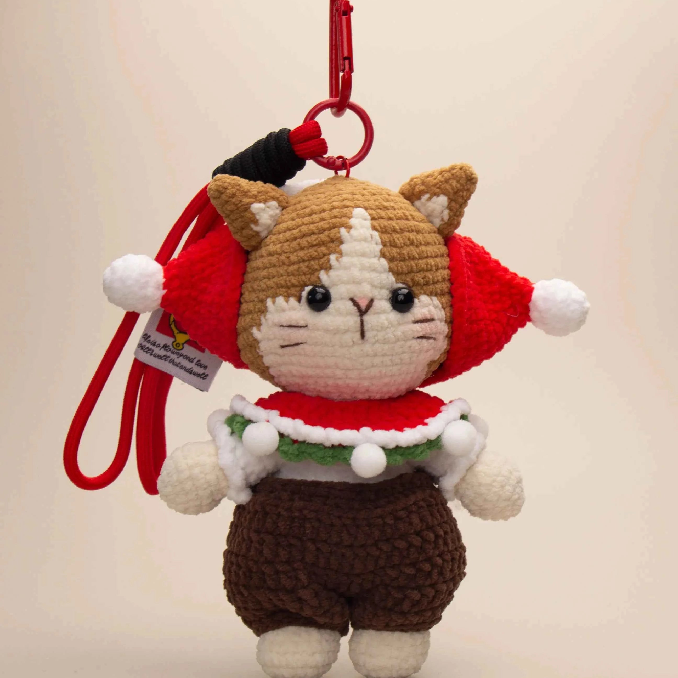 Christmas Jingle Cat DIY Crochet Toys Kit