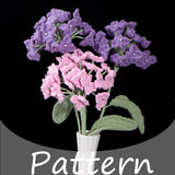 Beginner Crochet Hydrangea Kit | Handmade Forever Flower DIY Gift