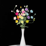Crochet Androsace Umbellata Flower | Handmade Rock Jasmine Gift