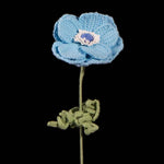 Hand Crochet Anemone Bouquet - Colorful Knitted Flower Arrangement