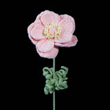 Hand Crochet Anemone Bouquet - Colorful Knitted Flower Arrangement