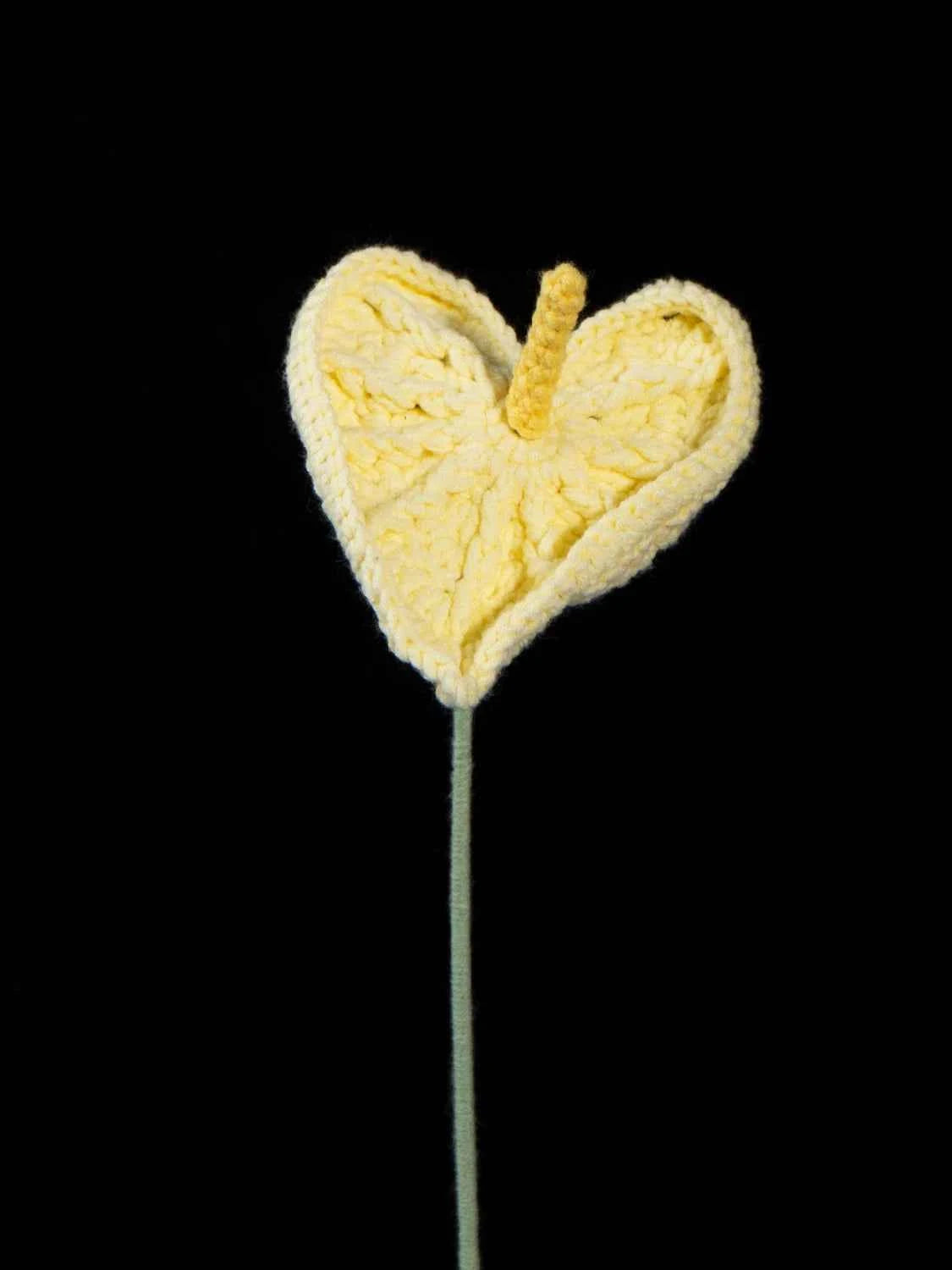 Handmade Crochet Anthurium Bouquet, Mother's Day Gift