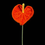 Handmade Crochet Anthurium Bouquet, Mother's Day Gift