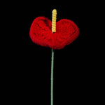 Handmade Crochet Anthurium Bouquet, Mother's Day Gift