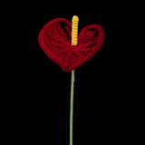Handmade Crochet Anthurium Bouquet, Mother's Day Gift