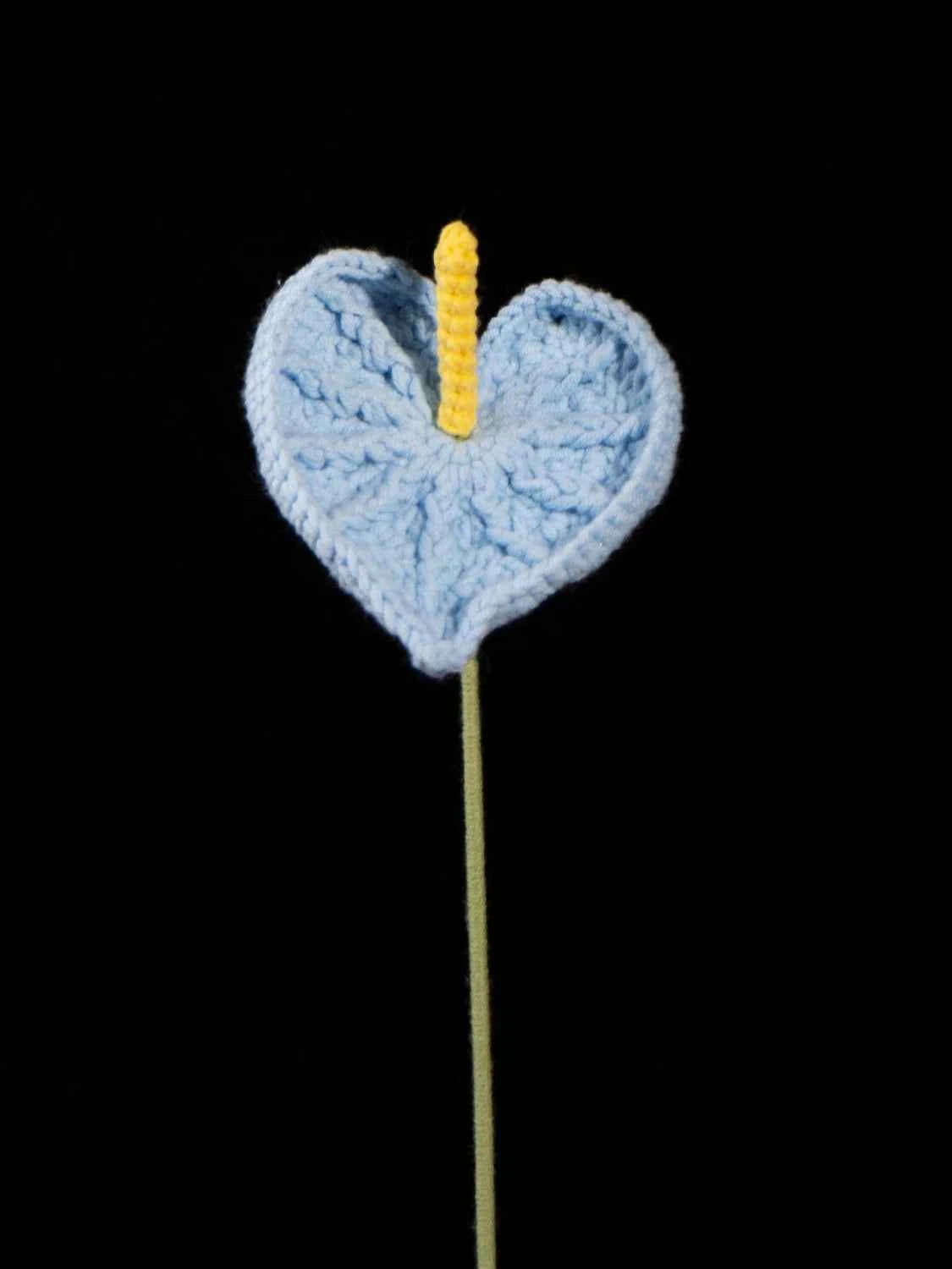 Handmade Crochet Anthurium Bouquet, Mother's Day Gift