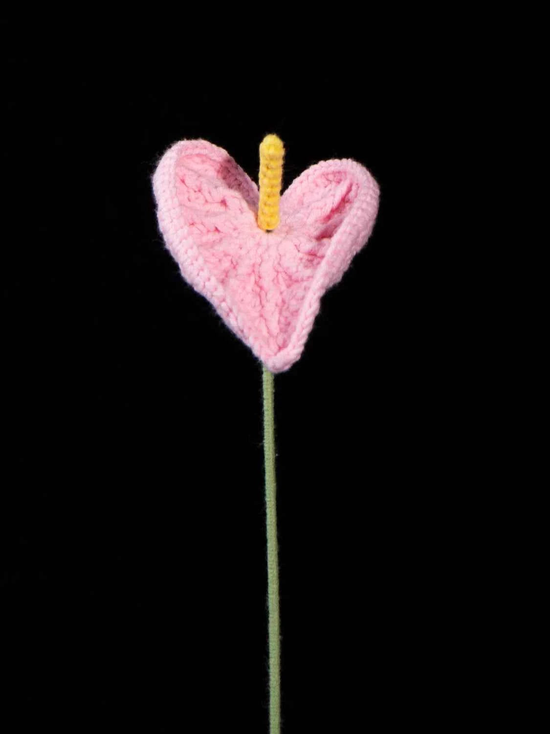 Handmade Crochet Anthurium Bouquet, Mother's Day Gift