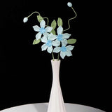 Handmade Crochet Clematis Flower Bouquet