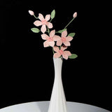 Handmade Crochet Clematis Flower Bouquet