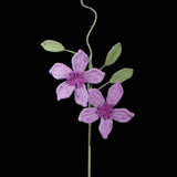 Handmade Crochet Clematis Flower Bouquet