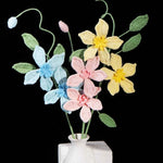 Handmade Crochet Clematis Flower Bouquet