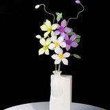 Handmade Crochet Clematis Flower Bouquet