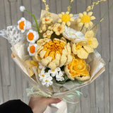 Crochet Dahlia Bouquet DIY Kit