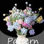 DIY Crochet Jasmine Flower Kit - Beginner Friendly Craft Kit with Tutorial