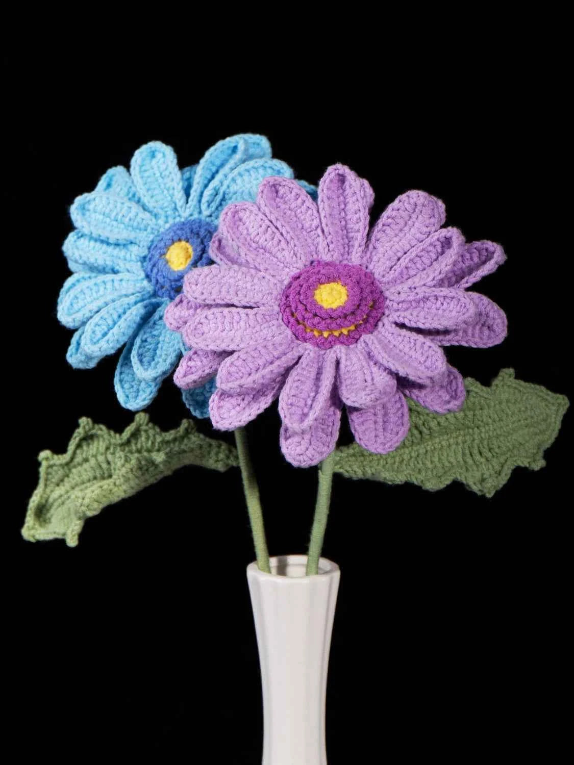 Crochet Gerbera Daisy | Everlasting Yarn Flower