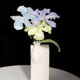 Crochet Iris Flower Kit | Handmade Forever Bouquet for Gifting & Home Decor