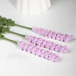 Amigurumi Lavender Stems | Crochet Floral Home Decor & Thoughtful Gift