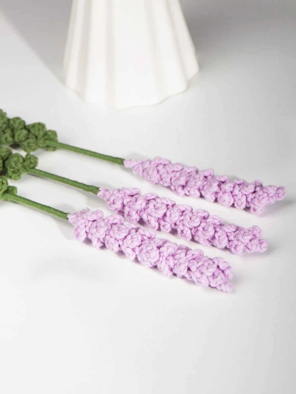 Amigurumi Lavender Stems | Crochet Floral Home Decor & Thoughtful Gift