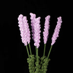Amigurumi Lavender Stems | Crochet Floral Home Decor & Thoughtful Gift