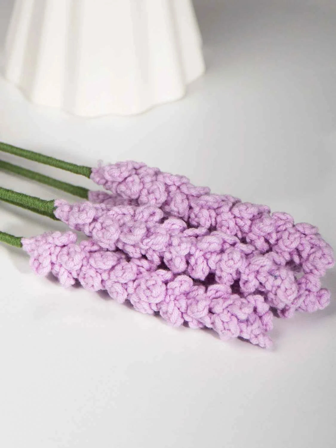 Amigurumi Lavender Stems | Crochet Floral Home Decor & Thoughtful Gift