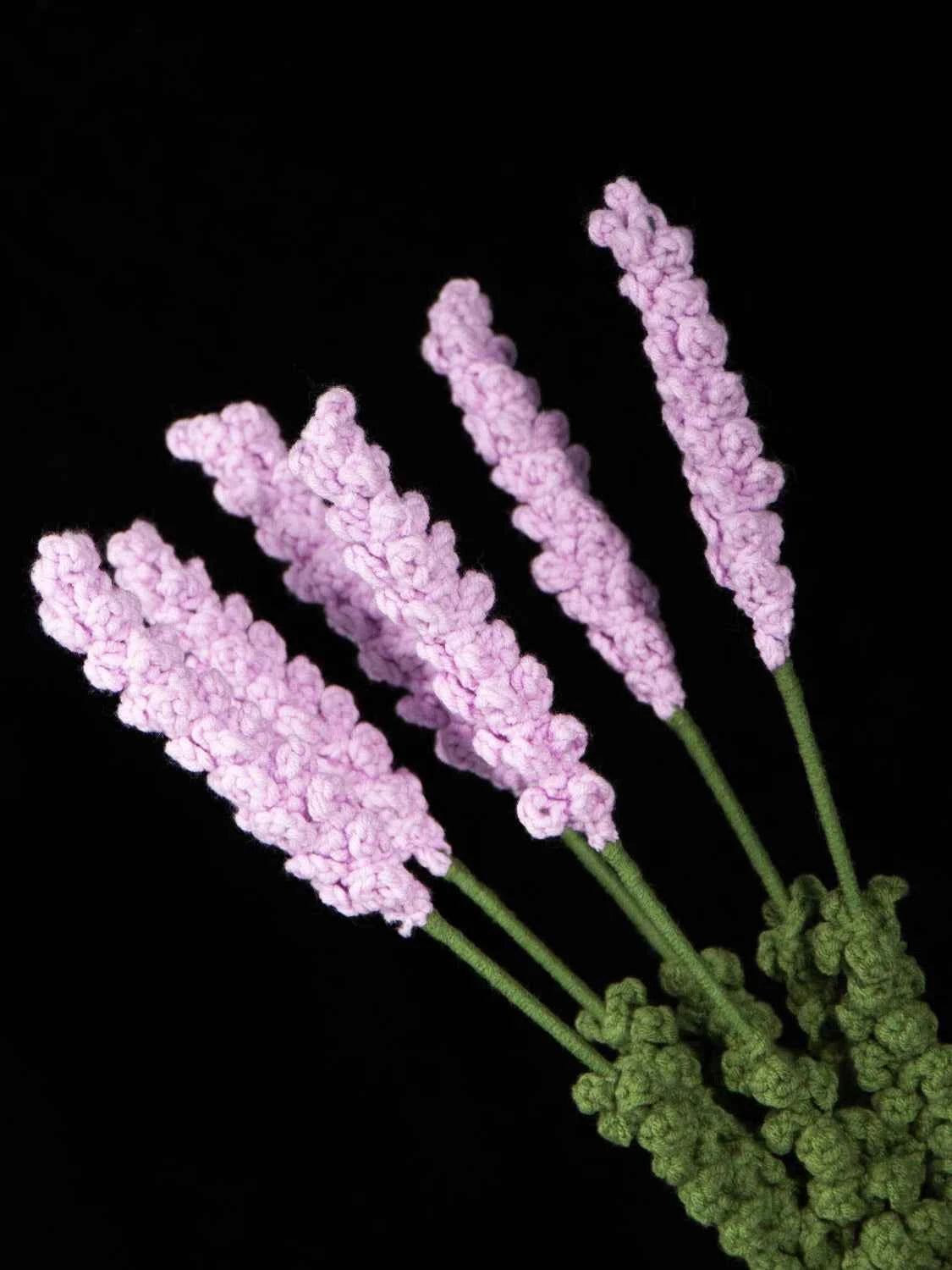 Amigurumi Lavender Stems | Crochet Floral Home Decor & Thoughtful Gift