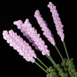 Amigurumi Lavender Stems | Crochet Floral Home Decor & Thoughtful Gift