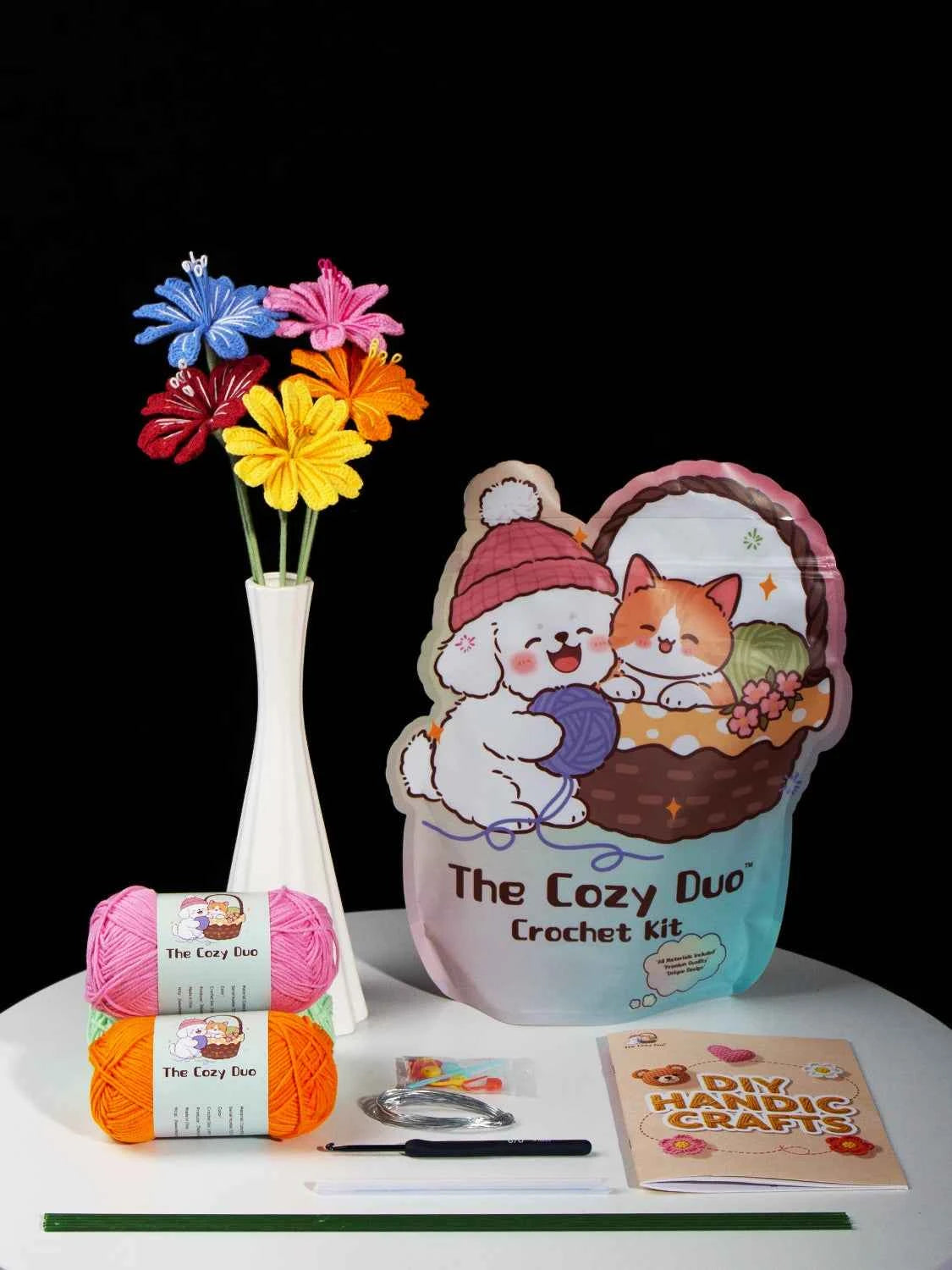 Crochet Lewisia Kit | Slow Crafting for a Timeless Bloom