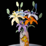 Crochet Lily (with bud) | Handmade Lilium Casa Blanca