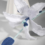 Crochet Lily (with bud) | Handmade Lilium Casa Blanca