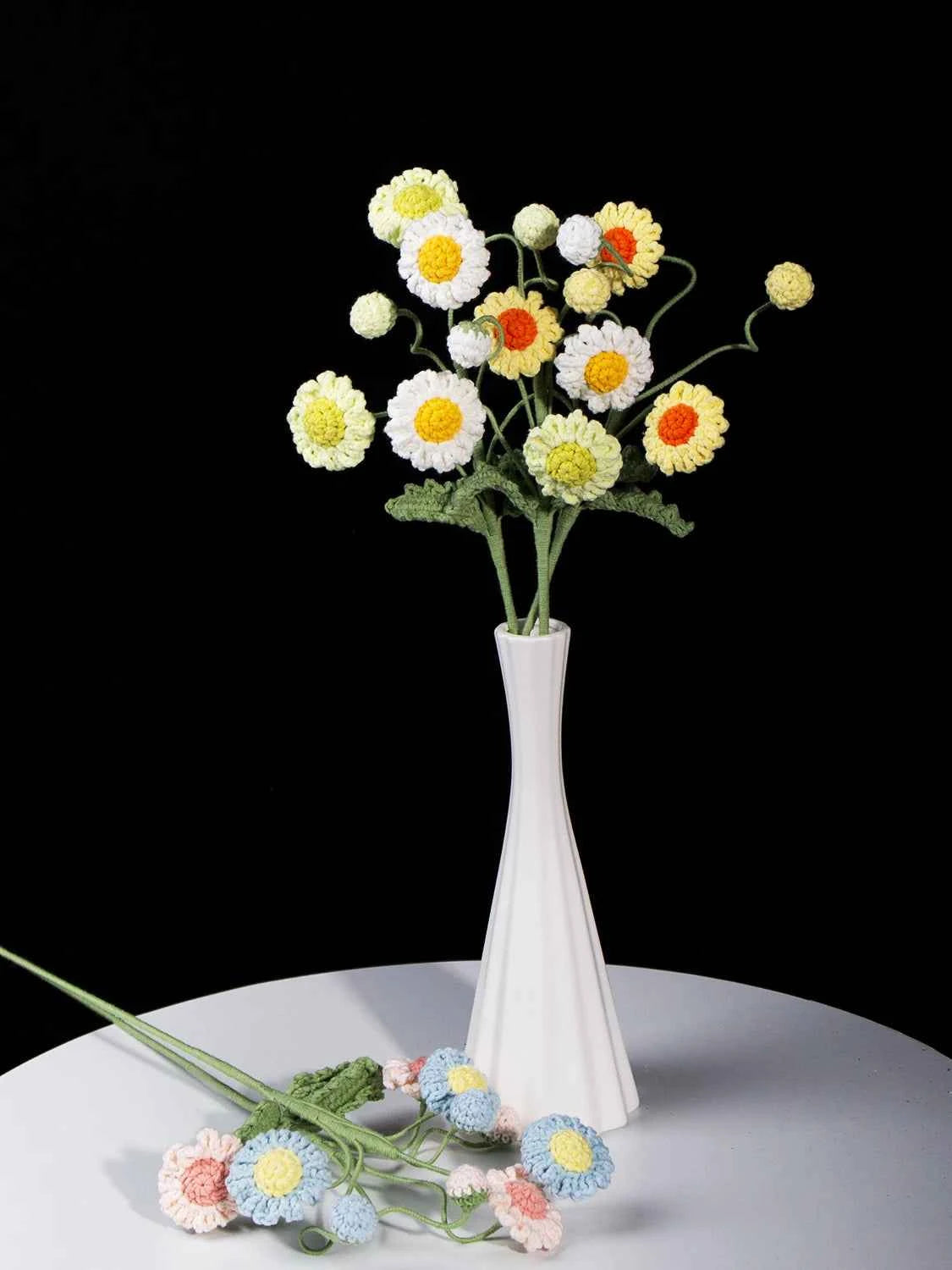 Crochet Multi-Head Daisy – Everlasting Mini Daisy