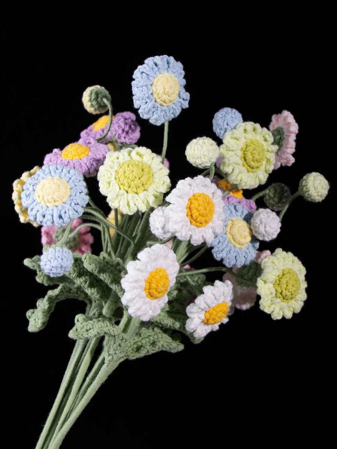 Crochet Multi-Head Daisy – Everlasting Mini Daisy