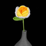 Crochet Rose Bouquet Kit - Complete DIY Craft Set with All Materials