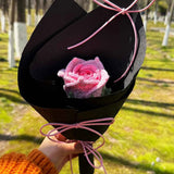 Crochet Single Wrapped Mini Thai Rose Bouquet