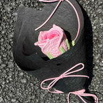 Crochet Single Wrapped Mini Thai Rose Bouquet